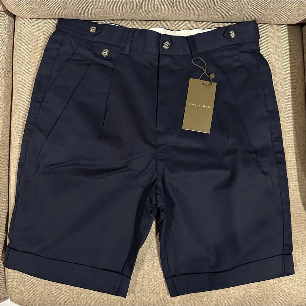 NEW ZARA Men’s Shorts - Navy